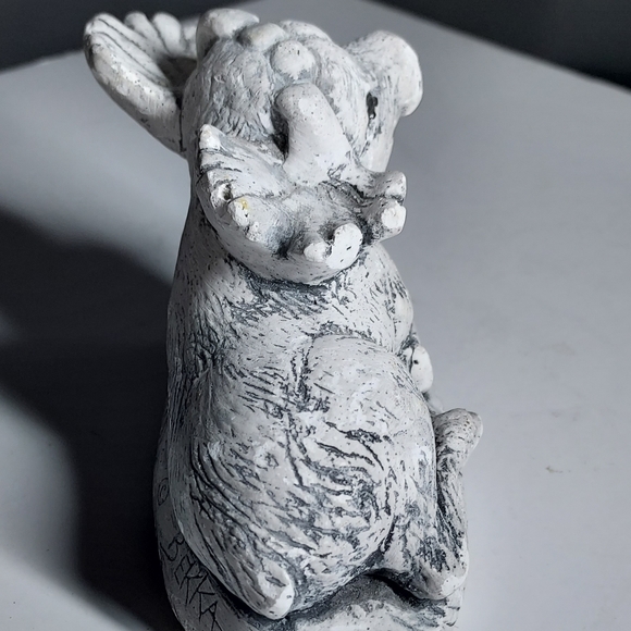 VTG Volcanic Ash Reclining Moose Figurine - Picture 5 of 7